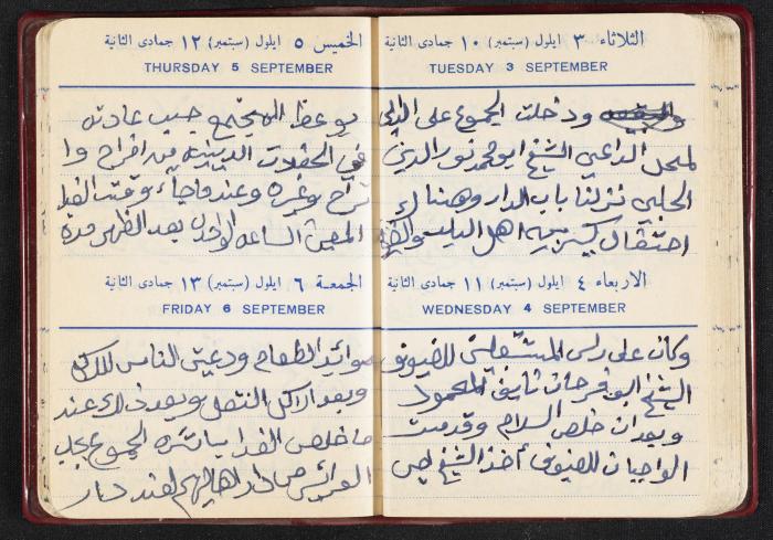 The Diaries of Fandi Mhanna, Buqei'a- Upper Galilee, the First Half of the 1970s