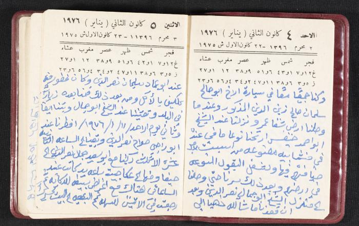The Diaries of Fandi Mhanna, Buqei'a- Upper Galilee, 1976