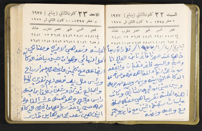 The Diaries of Fandi Mhanna, Buqei'a- Upper Galilee, the Late 1970s and Early 1980s 