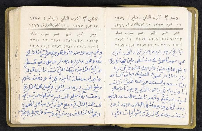 The Diaries of Fandi Mhanna, Buqei'a- Upper Galilee, the Late 1970s and Early 1980s 