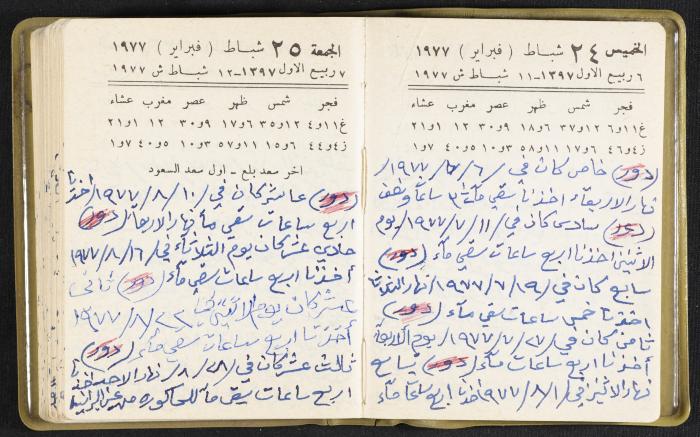 The Diaries of Fandi Mhanna, Buqei'a- Upper Galilee, the Late 1970s and Early 1980s 