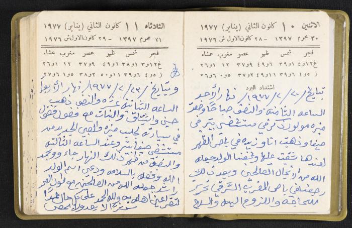 The Diaries of Fandi Mhanna, Buqei'a- Upper Galilee, the Late 1970s and Early 1980s 