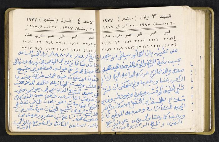 The Diaries of Fandi Mhanna, Buqei'a- Upper Galilee, the Late 1970s and Early 1980s 
