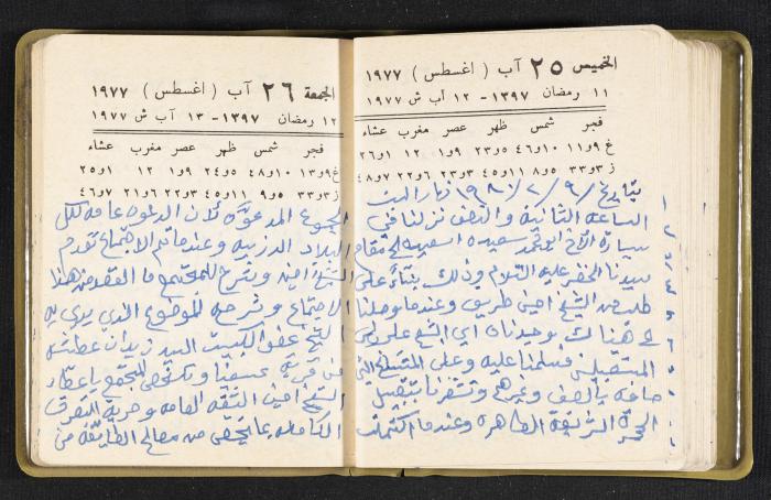 The Diaries of Fandi Mhanna, Buqei'a- Upper Galilee, the Late 1970s and Early 1980s 