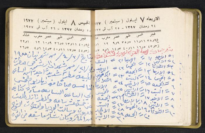 The Diaries of Fandi Mhanna, Buqei'a- Upper Galilee, the Late 1970s and Early 1980s 