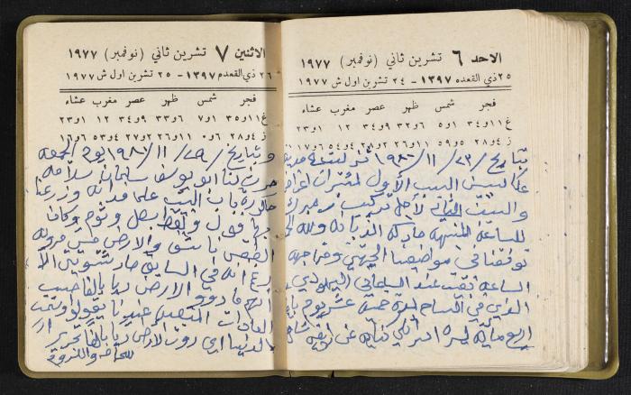 The Diaries of Fandi Mhanna, Buqei'a- Upper Galilee, the Late 1970s and Early 1980s 