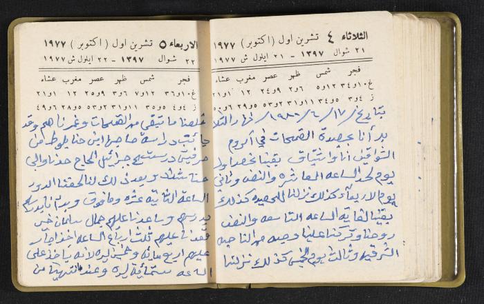 The Diaries of Fandi Mhanna, Buqei'a- Upper Galilee, the Late 1970s and Early 1980s 
