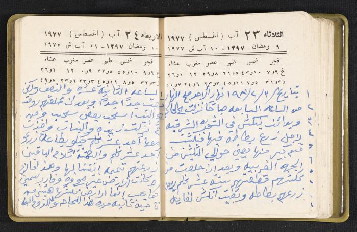 The Diaries of Fandi Mhanna, Buqei'a- Upper Galilee, the Late 1970s and Early 1980s 