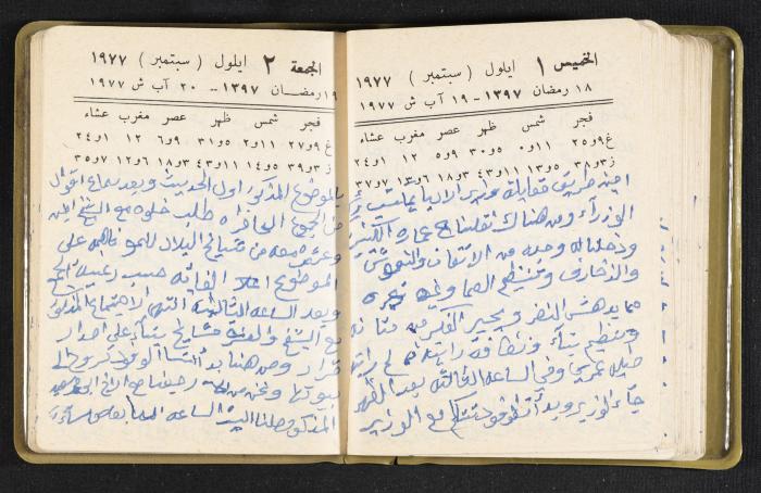 The Diaries of Fandi Mhanna, Buqei'a- Upper Galilee, the Late 1970s and Early 1980s 