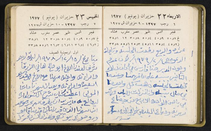 The Diaries of Fandi Mhanna, Buqei'a- Upper Galilee, the Late 1970s and Early 1980s 