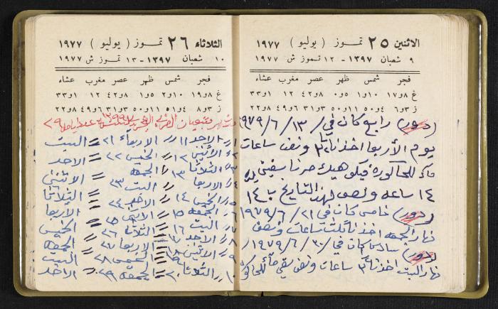 The Diaries of Fandi Mhanna, Buqei'a- Upper Galilee, the Late 1970s and Early 1980s 