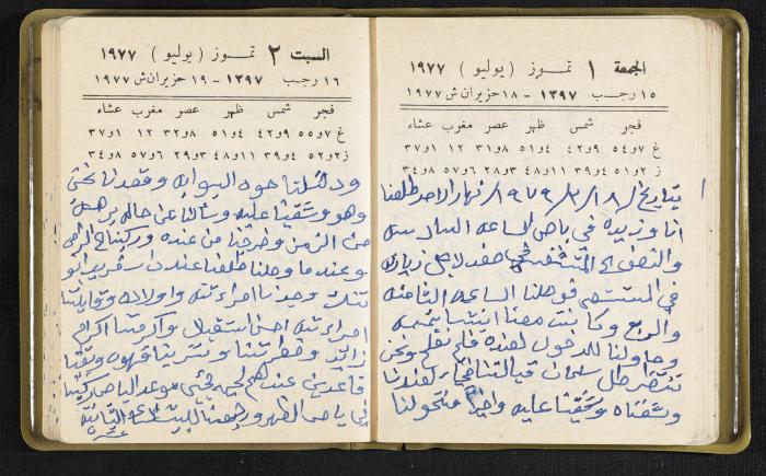 The Diaries of Fandi Mhanna, Buqei'a- Upper Galilee, the Late 1970s and Early 1980s 