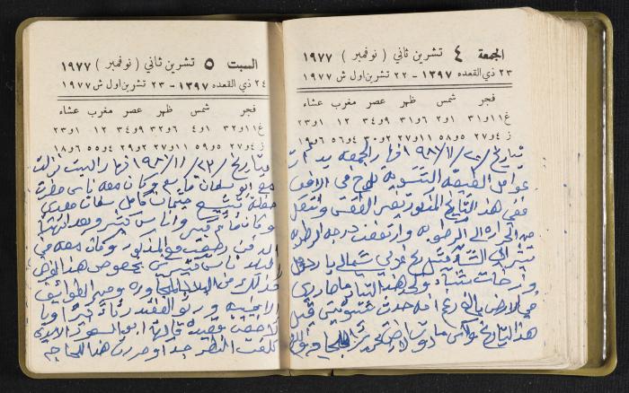 The Diaries of Fandi Mhanna, Buqei'a- Upper Galilee, the Late 1970s and Early 1980s 