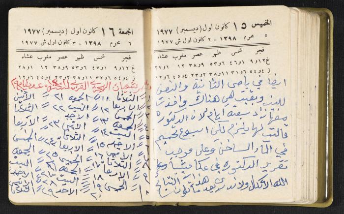 The Diaries of Fandi Mhanna, Buqei'a- Upper Galilee, the Late 1970s and Early 1980s 