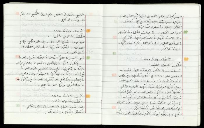 The Diaries of Fandi Mhanna, Buqei'a- Upper Galilee, 1997-2002