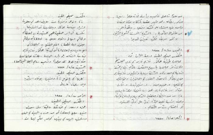The Diaries of Fandi Mhanna, Buqei'a- Upper Galilee, 1997-2002