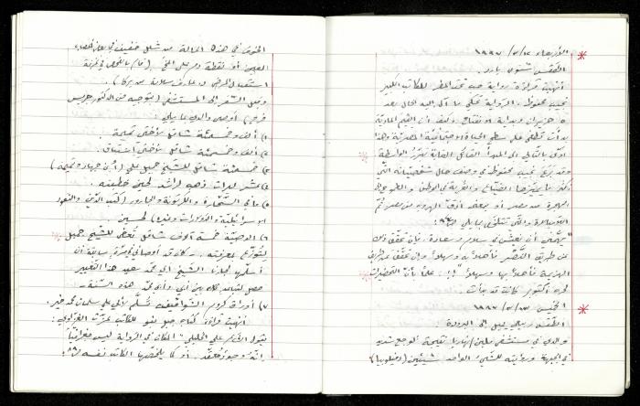 The Diaries of Fandi Mhanna, Buqei'a- Upper Galilee, 1997-2002