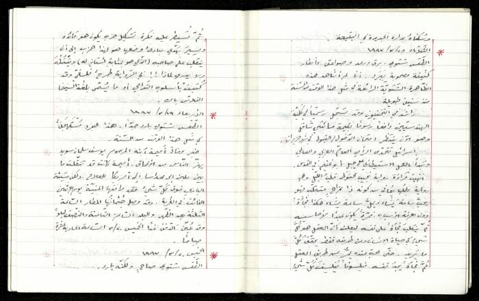 The Diaries of Fandi Mhanna, Buqei'a- Upper Galilee, 1997-2002