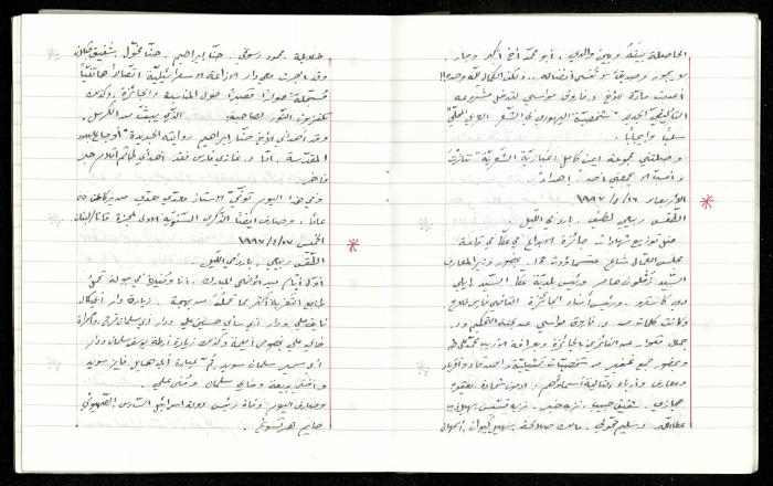 The Diaries of Fandi Mhanna, Buqei'a- Upper Galilee, 1997-2002