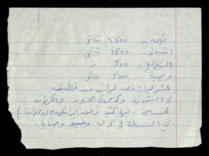 The Diaries of Fandi Mhanna, Buqei'a- Upper Galilee, 1997-2002
