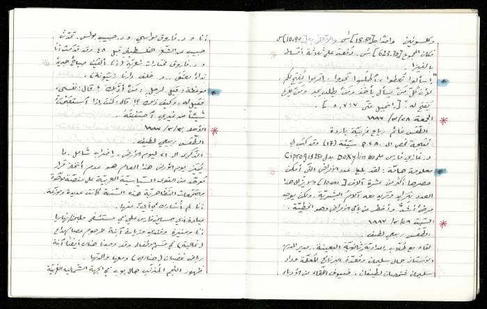 The Diaries of Fandi Mhanna, Buqei'a- Upper Galilee, 1997-2002