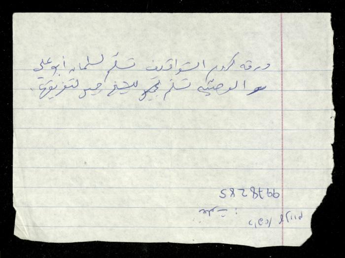 The Diaries of Fandi Mhanna, Buqei'a- Upper Galilee, 1997-2002