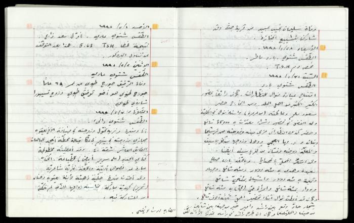 The Diaries of Fandi Mhanna, Buqei'a- Upper Galilee, 1997-2002