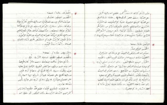The Diaries of Fandi Mhanna, Buqei'a- Upper Galilee, 1997-2002
