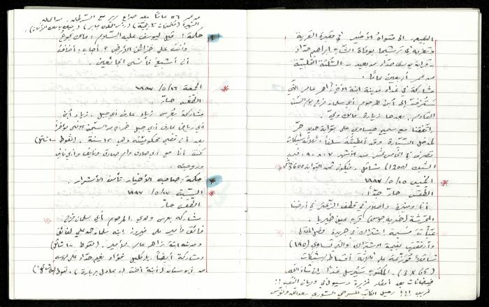 The Diaries of Fandi Mhanna, Buqei'a- Upper Galilee, 1997-2002