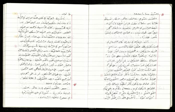 The Diaries of Fandi Mhanna, Buqei'a- Upper Galilee, 1997-2002