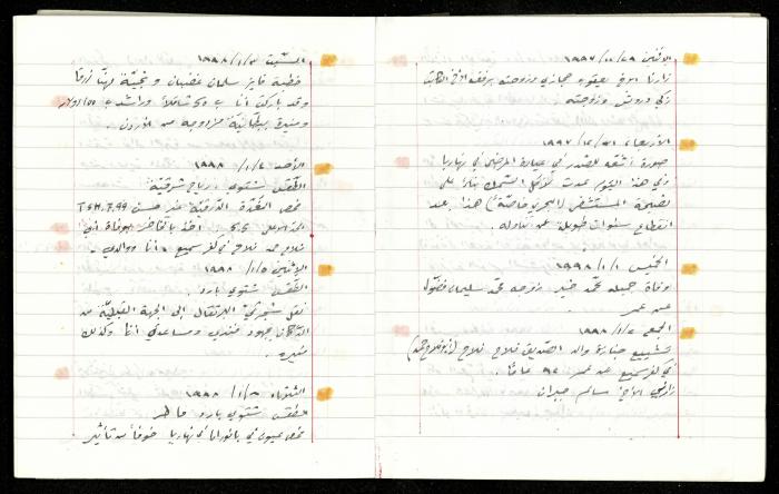 The Diaries of Fandi Mhanna, Buqei'a- Upper Galilee, 1997-2002