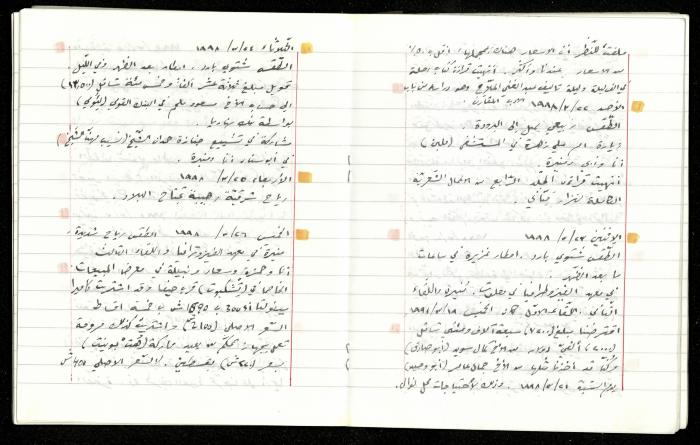 The Diaries of Fandi Mhanna, Buqei'a- Upper Galilee, 1997-2002