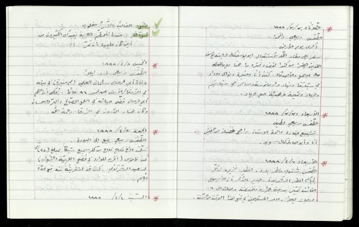The Diaries of Fandi Mhanna, Buqei'a- Upper Galilee, 1997-2002