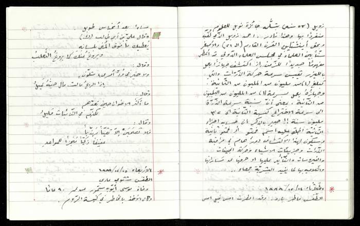 The Diaries of Fandi Mhanna, Buqei'a- Upper Galilee, 1997-2002
