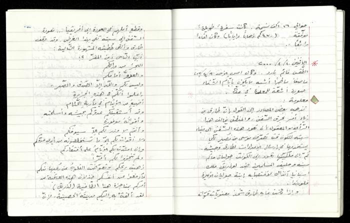 The Diaries of Fandi Mhanna, Buqei'a- Upper Galilee, 1997-2002