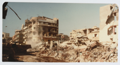 A View of Destruction, Shatila Camp, 1980- 1989