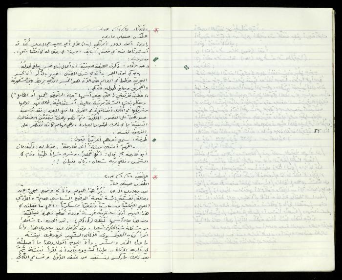 The Diaries of Fandi Mhanna, Buqei'a- Upper Galilee, 2002-2009