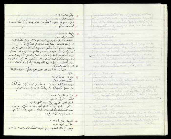 The Diaries of Fandi Mhanna, Buqei'a- Upper Galilee, 2002-2009