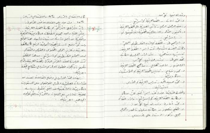 The Diaries of Fandi Mhanna, Buqei'a- Upper Galilee, 1997-2002