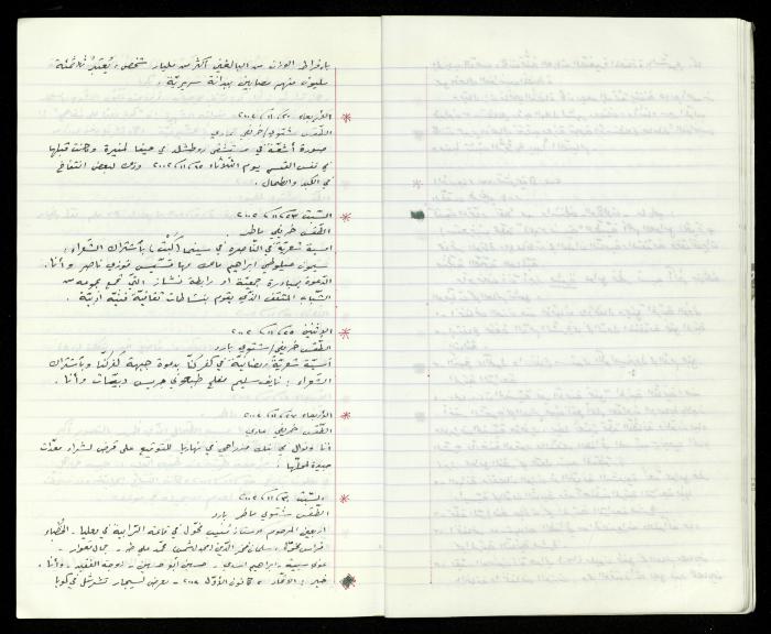 The Diaries of Fandi Mhanna, Buqei'a- Upper Galilee, 2002-2009