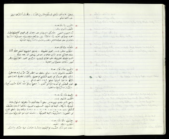 The Diaries of Fandi Mhanna, Buqei'a- Upper Galilee, 2002-2009