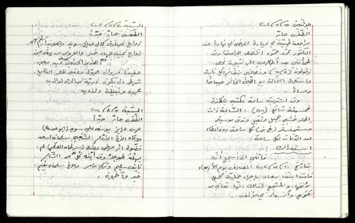 The Diaries of Fandi Mhanna, Buqei'a- Upper Galilee, 1997-2002