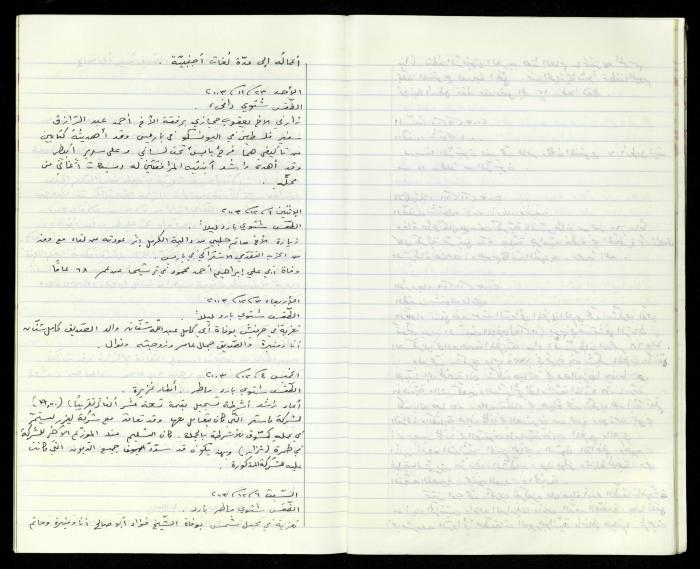 The Diaries of Fandi Mhanna, Buqei'a- Upper Galilee, 2002-2009