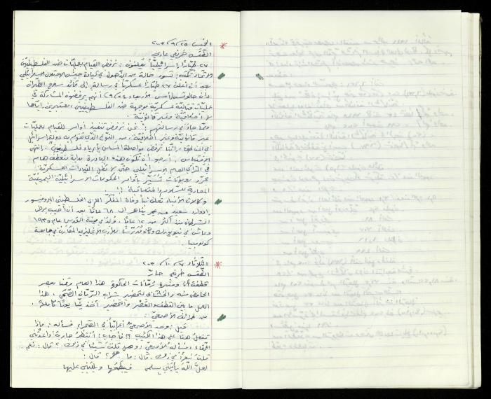 The Diaries of Fandi Mhanna, Buqei'a- Upper Galilee, 2002-2009
