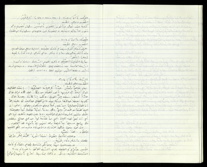The Diaries of Fandi Mhanna, Buqei'a- Upper Galilee, 2002-2009