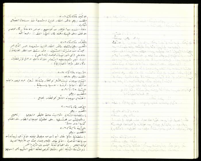 The Diaries of Fandi Mhanna, Buqei'a- Upper Galilee, 2002-2009