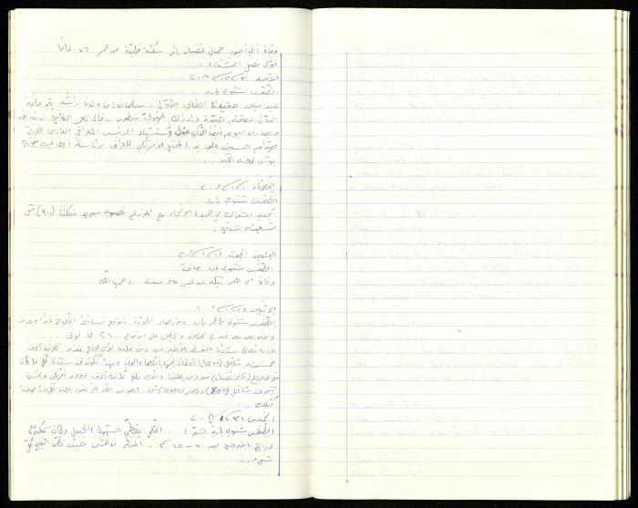 The Diaries of Fandi Mhanna, Buqei'a- Upper Galilee, 2002-2009