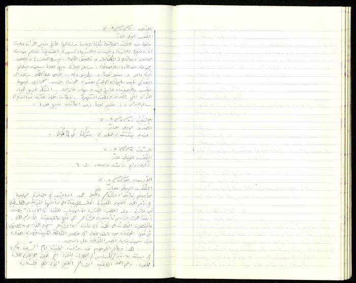 The Diaries of Fandi Mhanna, Buqei'a- Upper Galilee, 2002-2009