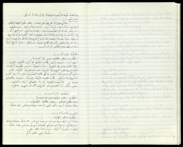 The Diaries of Fandi Mhanna, Buqei'a- Upper Galilee, 2002-2009