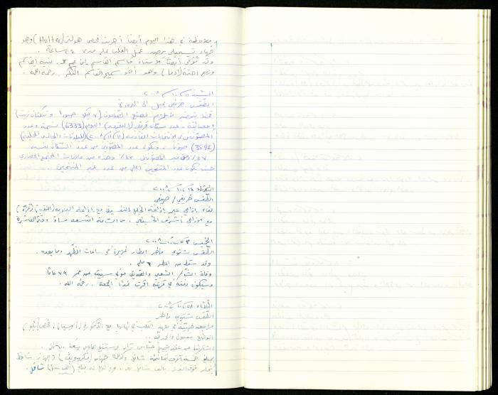 The Diaries of Fandi Mhanna, Buqei'a- Upper Galilee, 2002-2009